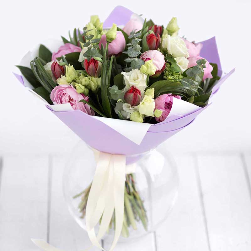 Купить тюльпаны с доставкой в москве доставка цветов в онеге