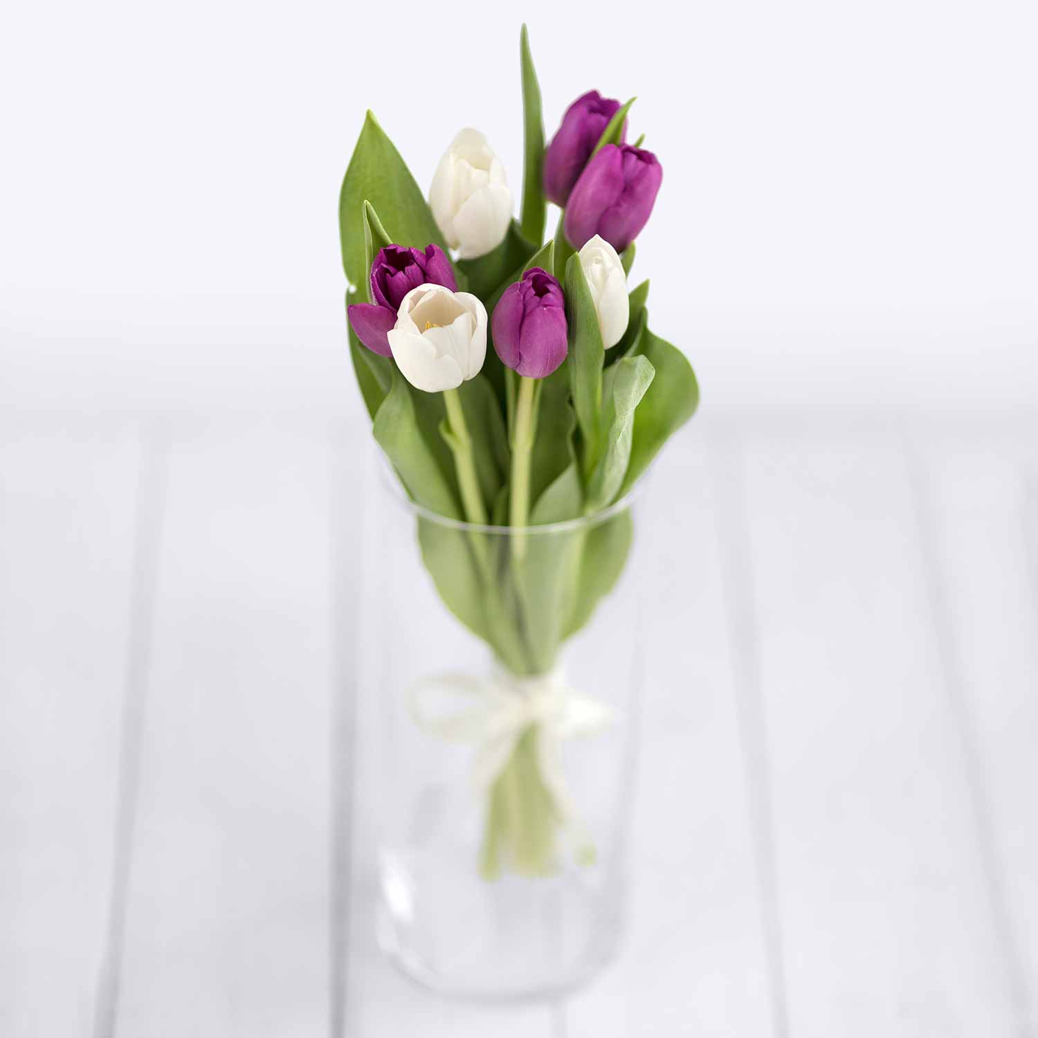 Букет из 7 тюльпанов Микс Ай Лап - Купить цветы