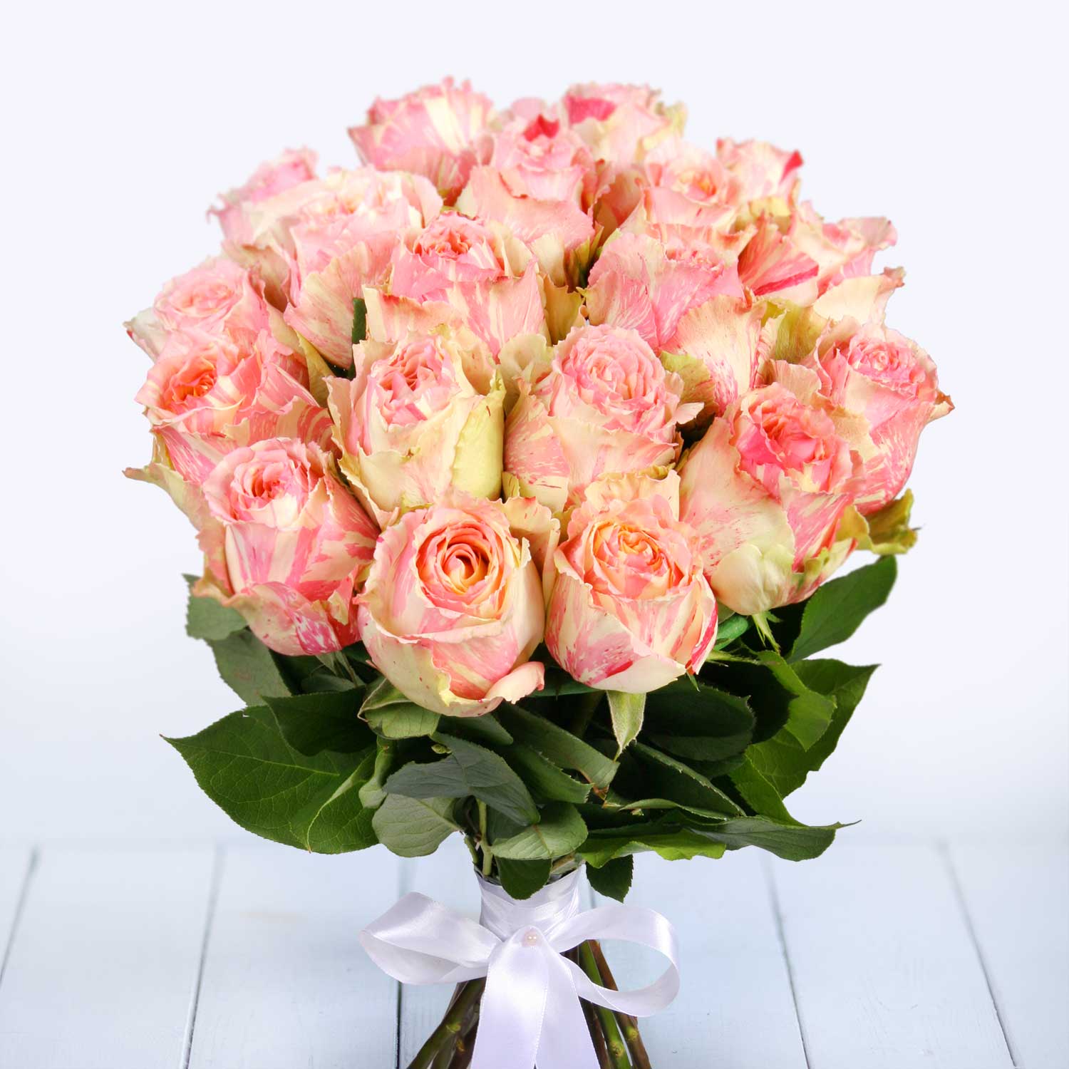 25 роз Фиеста - Купить цветы